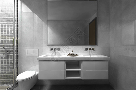 卫浴海报卫浴空间设计图片