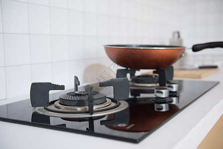 厨房灶具煤气灶高清图片