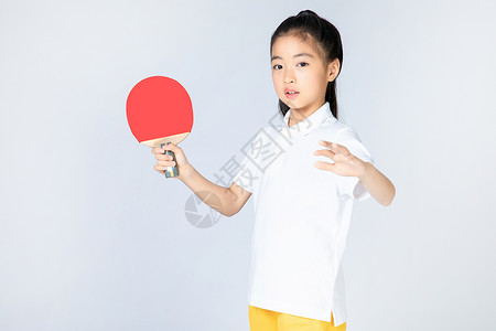 乒乓球可爱字儿童运动乒乓球背景
