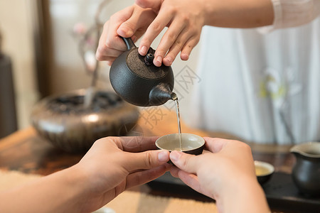 素雅背景茶艺茶道茶文化背景