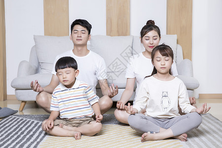 家庭生活瑜伽图片