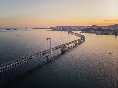 大连星海湾大桥背景图片
