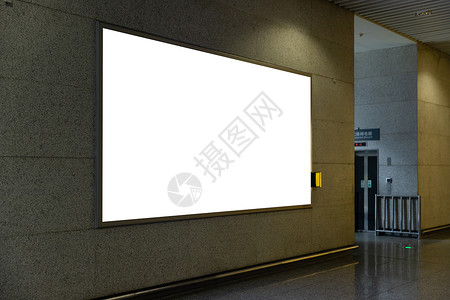 蓝色展板设计机场广告海报背景背景
