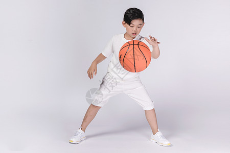 男孩子打篮球背景