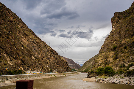甲居藏寨背景图片