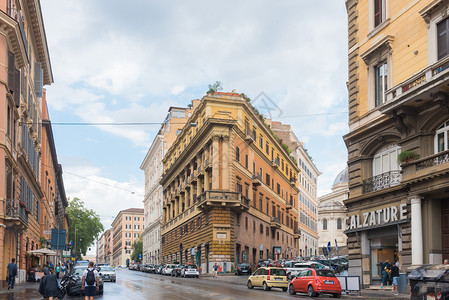 意大利罗马街头风光高清图片