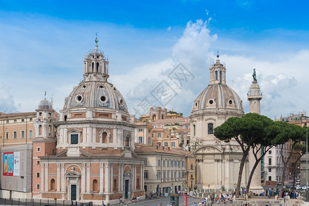 意大利罗马威尼斯广场背景图片