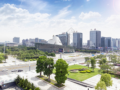 广东东莞城市绿化规划建设图片