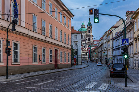 捷克布拉格城市风光高清图片