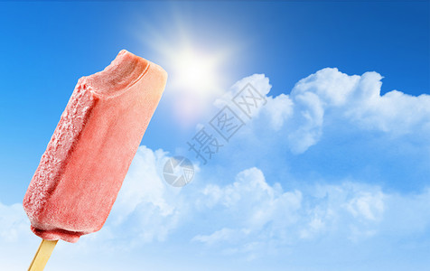 夏季雪糕优惠券冰棍冷饮设计图片