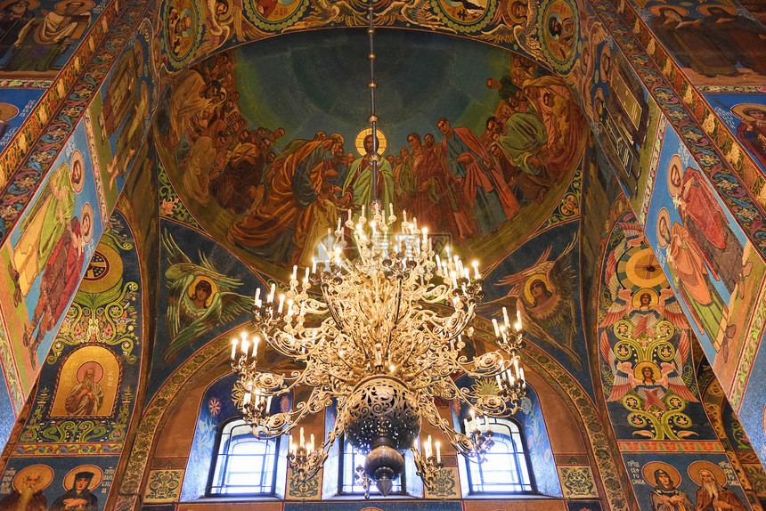 俄罗斯圣彼得堡救世主滴血大教堂图片