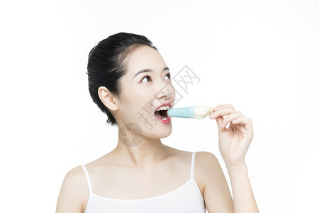 口腔牙齿护理冰淇淋图片