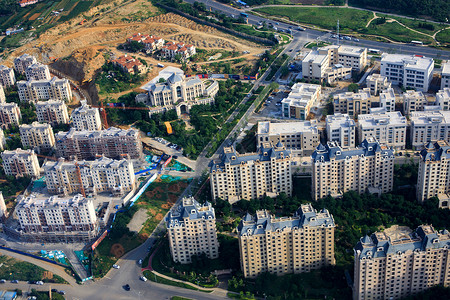 房地产开发建设公寓高层高清图片