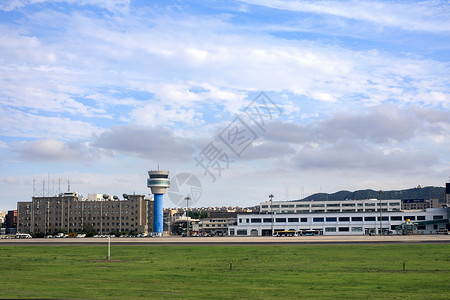 机场指挥塔飞机场总台高清图片