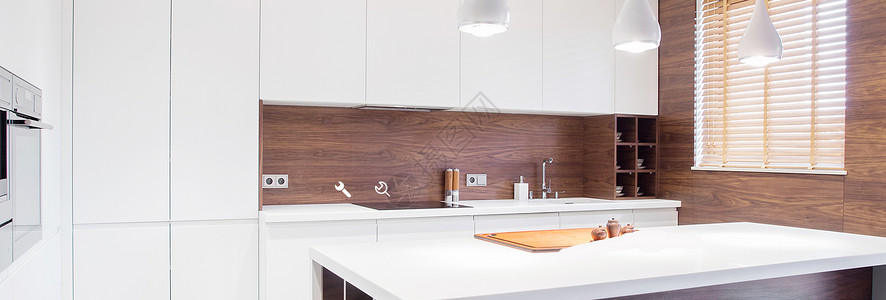 橱柜高清素材现代中岛厨房设计图片