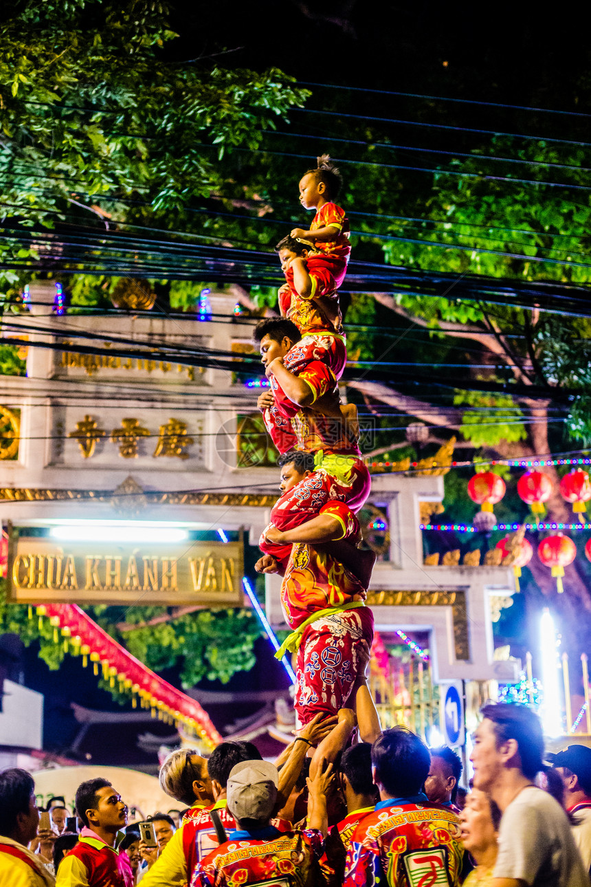 曼谷唐人街元宵节活动图片