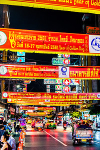 曼谷元宵节背景图片