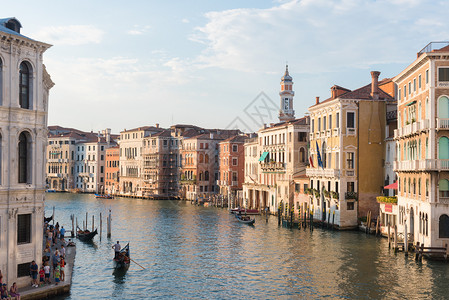 水城建筑意大利威尼斯背景