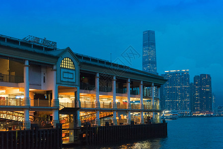 港岛香港天星小轮背景