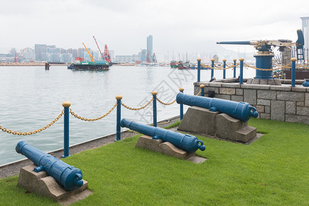 铜锣湾香港怡和午炮背景