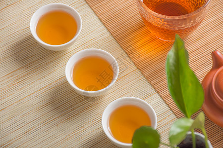 红茶杯素材一场茶会里的茶汤背景