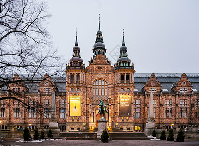 瑞典斯德哥尔摩历史博物馆背景图片