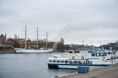 瑞典斯德哥尔摩游艇码头图片