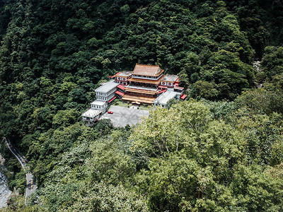 飞跃断崖台湾太鲁阁国家公园背景