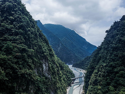台湾山台湾太鲁阁国家公园背景