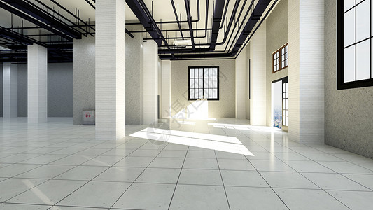 玻璃清洁室内工业空间设计图片