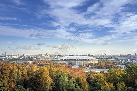 俄罗斯足球杯莫斯科奥林匹克体育场背景
