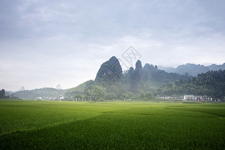 湖南崀山风景区背景