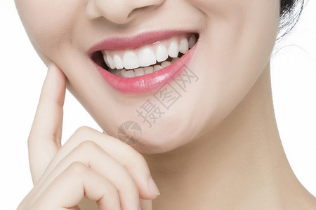 女性口腔口腔牙齿健康背景