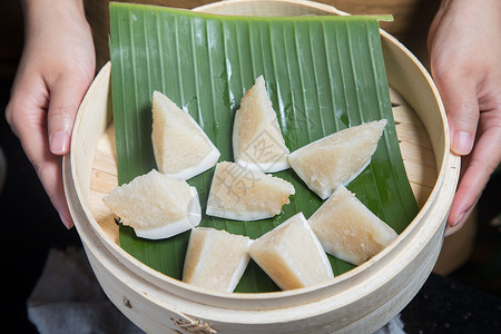 椰子糯米饭背景图片