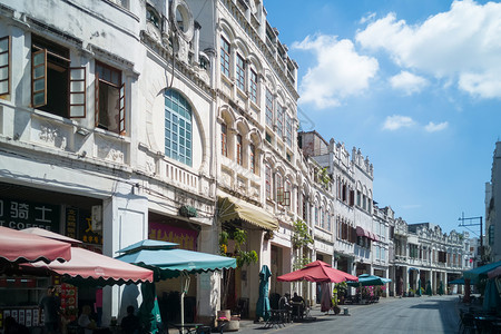 海南省万宁市老街图片