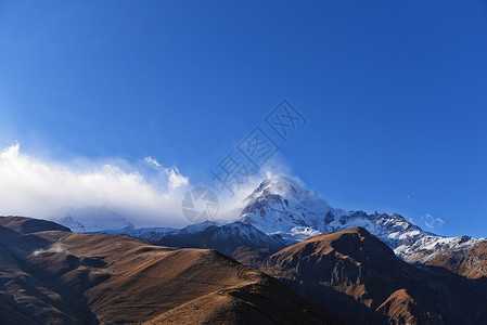 自然风景秋亚美尼亚自然风景背景