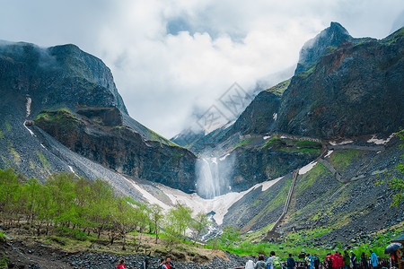 長白山吉林长白山景区自然风光背景