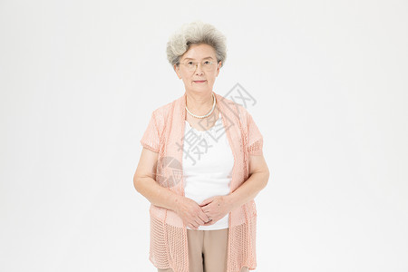 老年奶奶形象老年人奶奶形象背景