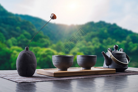 茶具与茶道茶与饮食健康设计图片