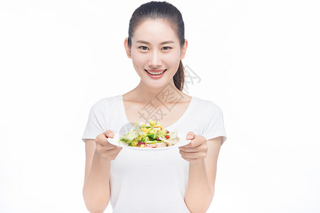 美女减肥健康饮食图片