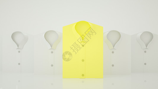 黄色衣服少女衬衫创意图设计图片