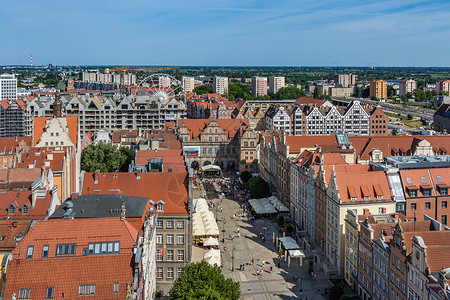 波兰著名港口旅游城市格但斯克风光图片