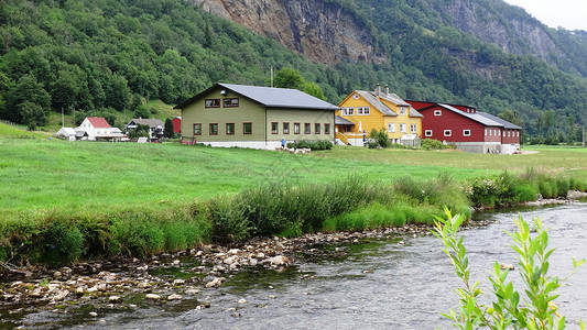 挪威路边处处景图片