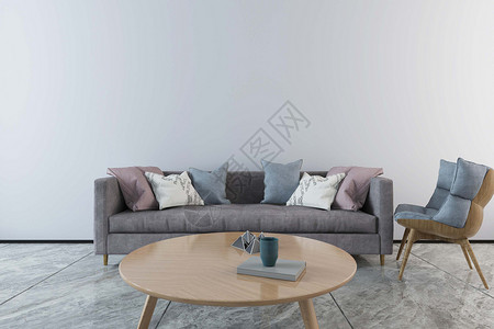 家具圆桌沙发圆桌组合设计图片