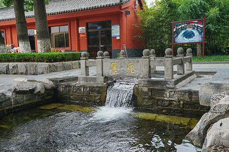 济南隆泉寺风景区济南墨泉风景区背景