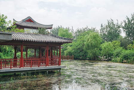 济南百脉泉风景区高清图片