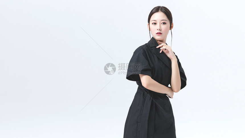 性冷淡美女服装图片