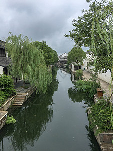 黎里古镇背景图片
