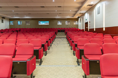 大学会议室座位背景图片