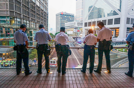 香港警察油麻地油麻高清图片